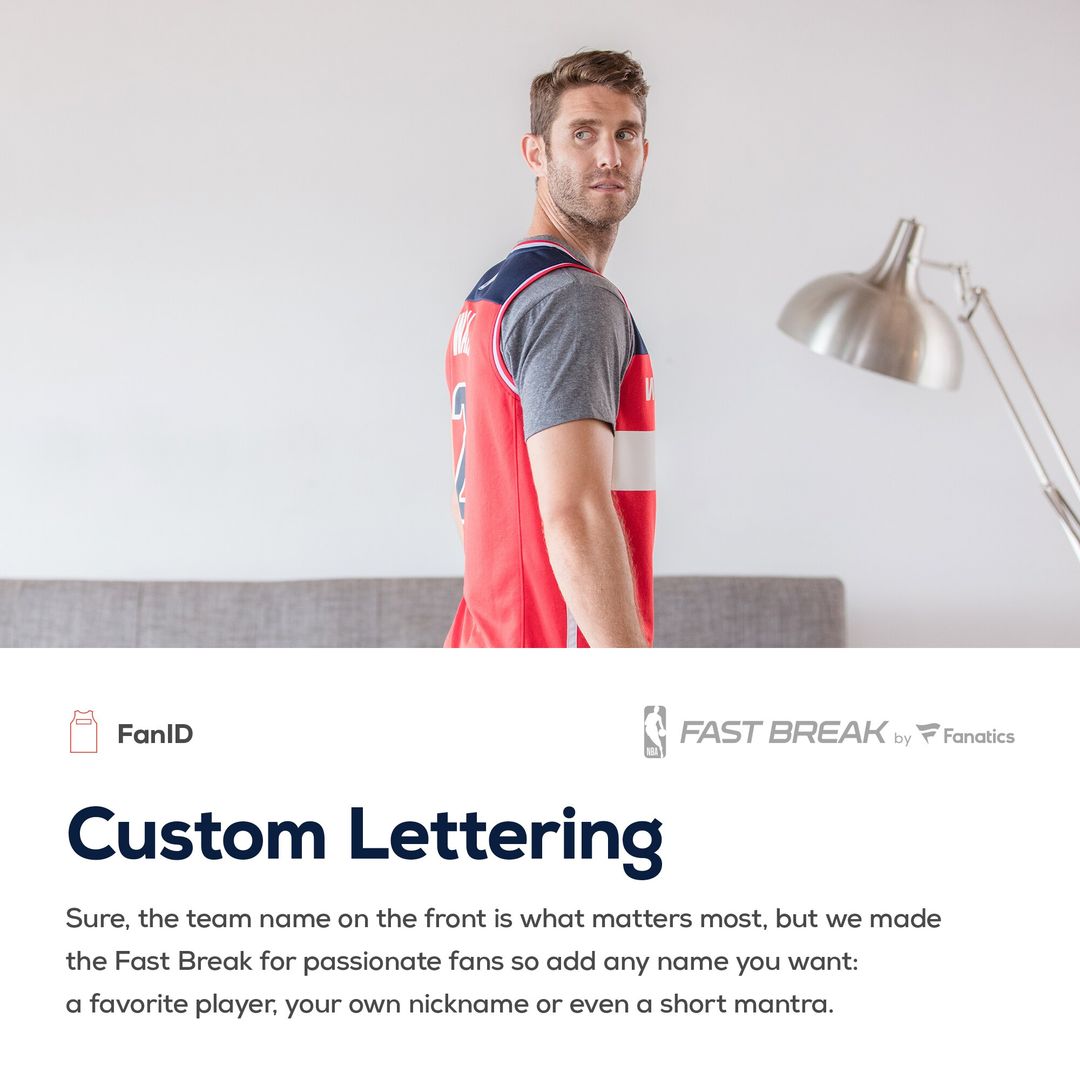 Washington Wizards Fanatics Fast Break Custom Replica product image 7