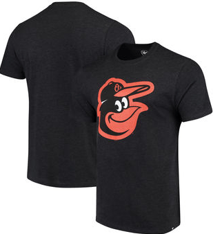 MLB Baltimore Orioles Club T-Shirt By ’47 Brand for Men product image 1, provided for visual reference and product detail