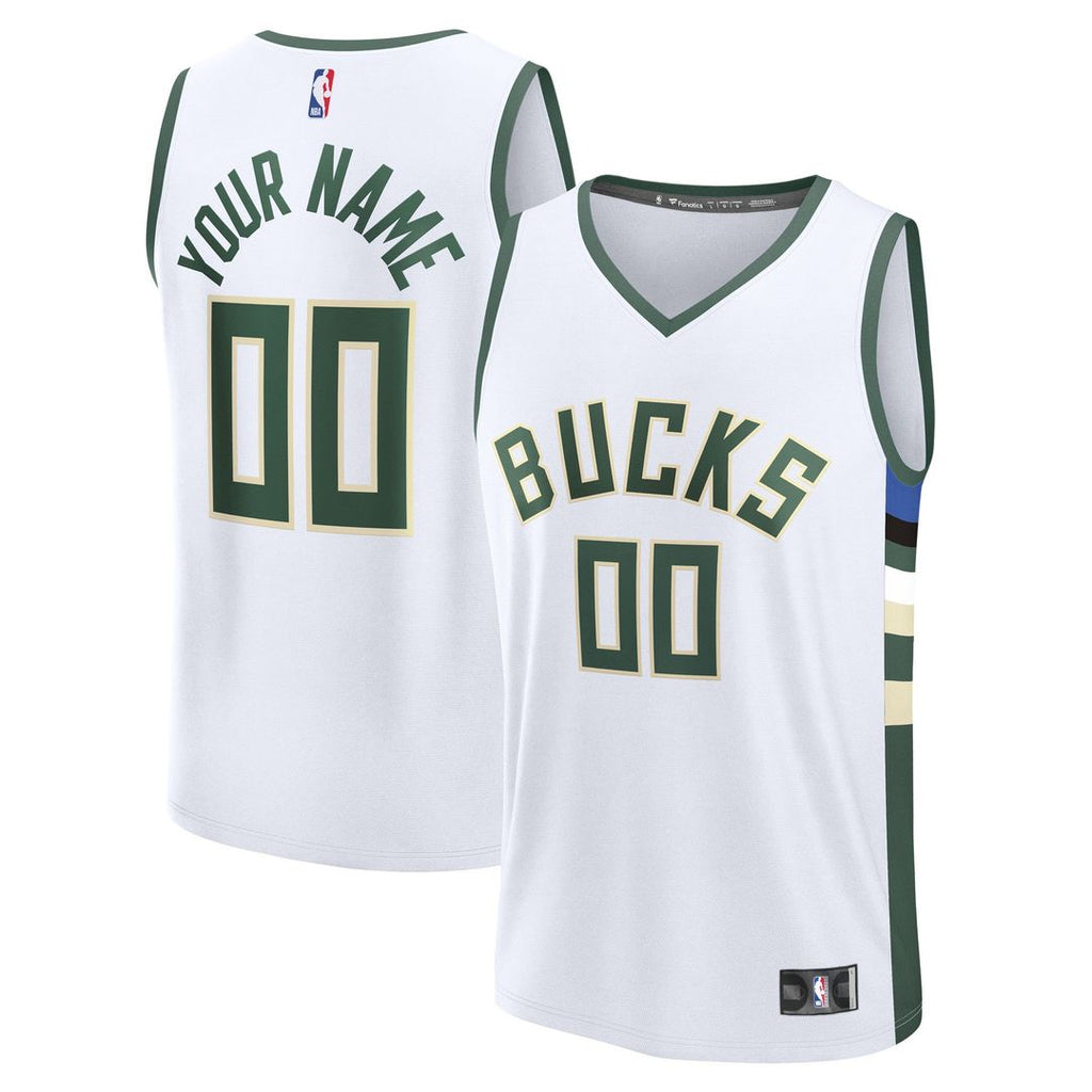 Milwaukee Bucks Fanatics Youth Fast Break Custom Replica product image 10