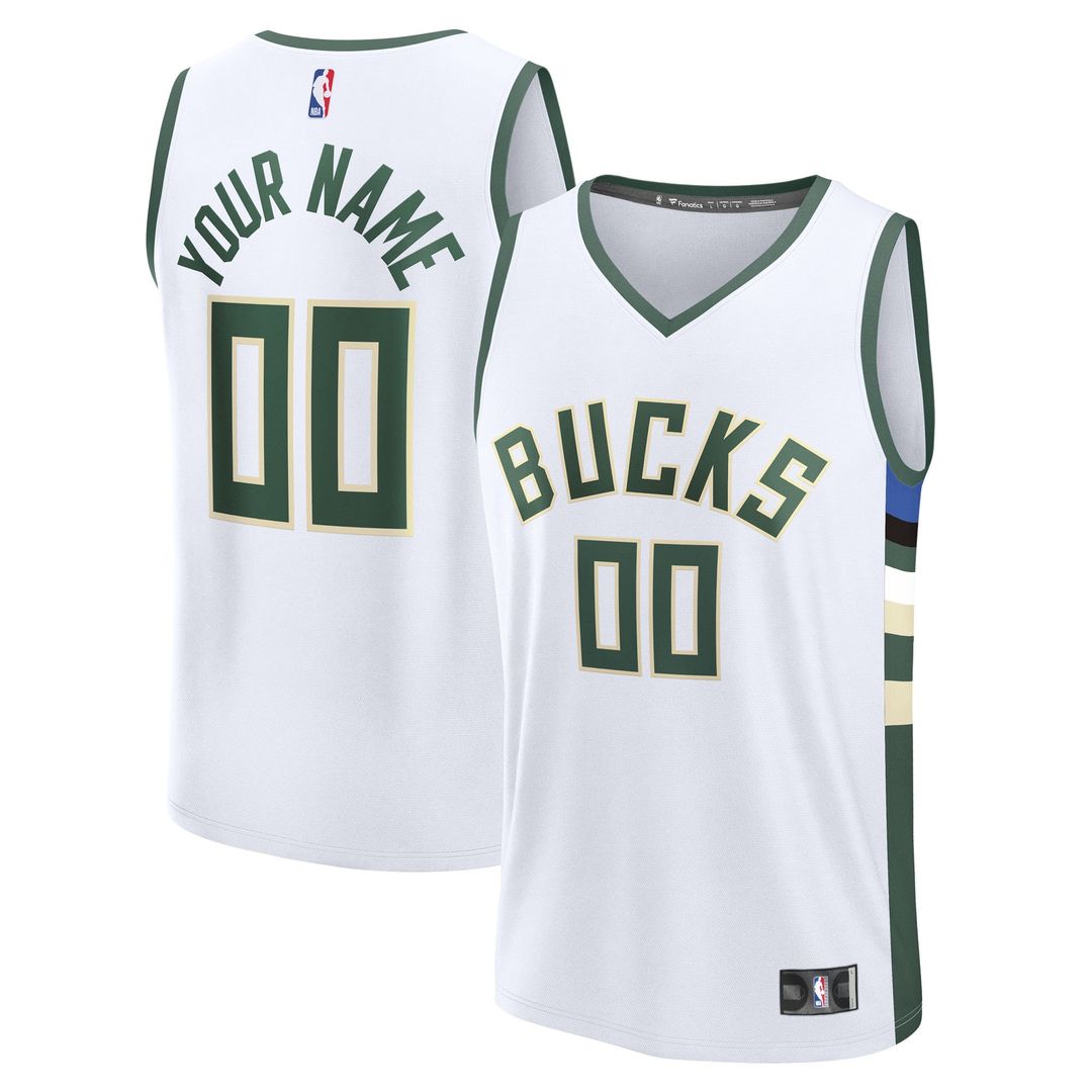 Milwaukee Bucks Fanatics Youth Fast Break Custom Replica product image 10