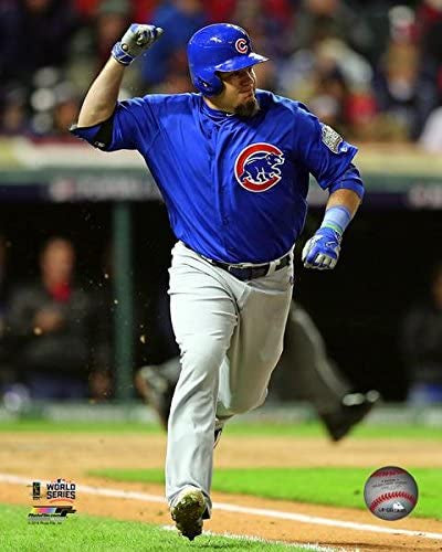 Kyle Schwarber RBI Single Game 2 of the 2016 World Series - Chicago Cubs MLB 8x10 Photo product image 1, provided for visual