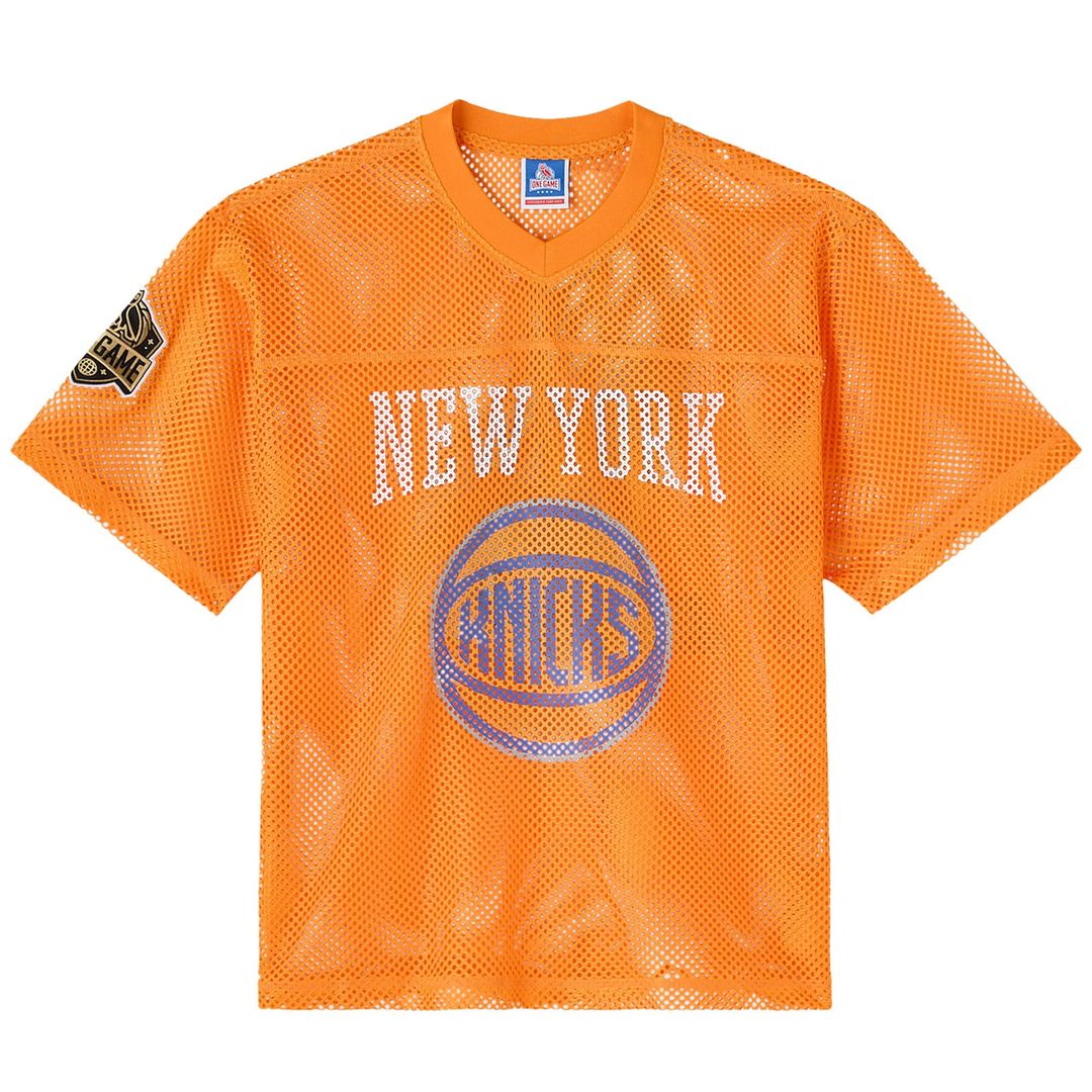 New York Knicks OVO x NBA Mesh Football Fashion Jersey product image 1