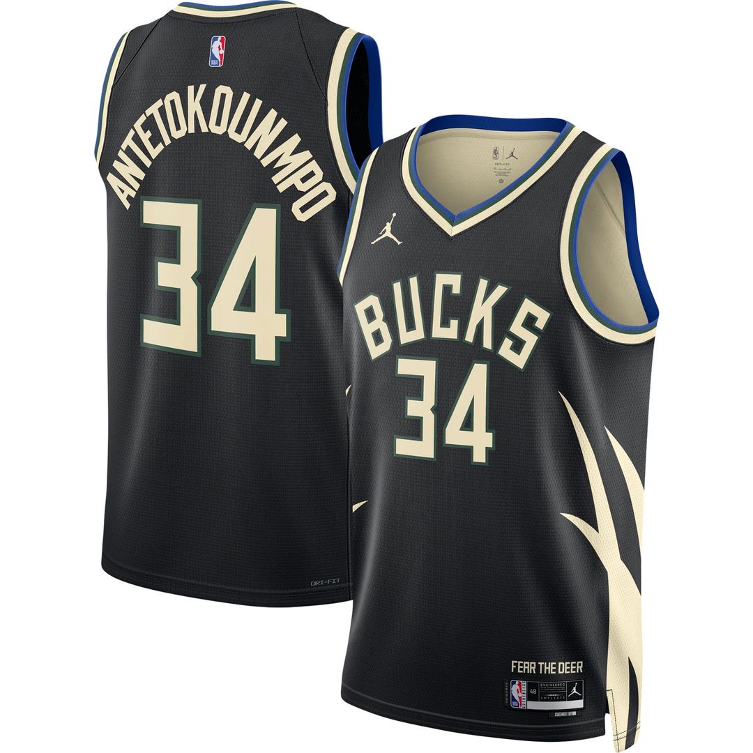 Milwaukee Bucks Giannis Antetokounmpo Jordan Brand Unisex product image 1