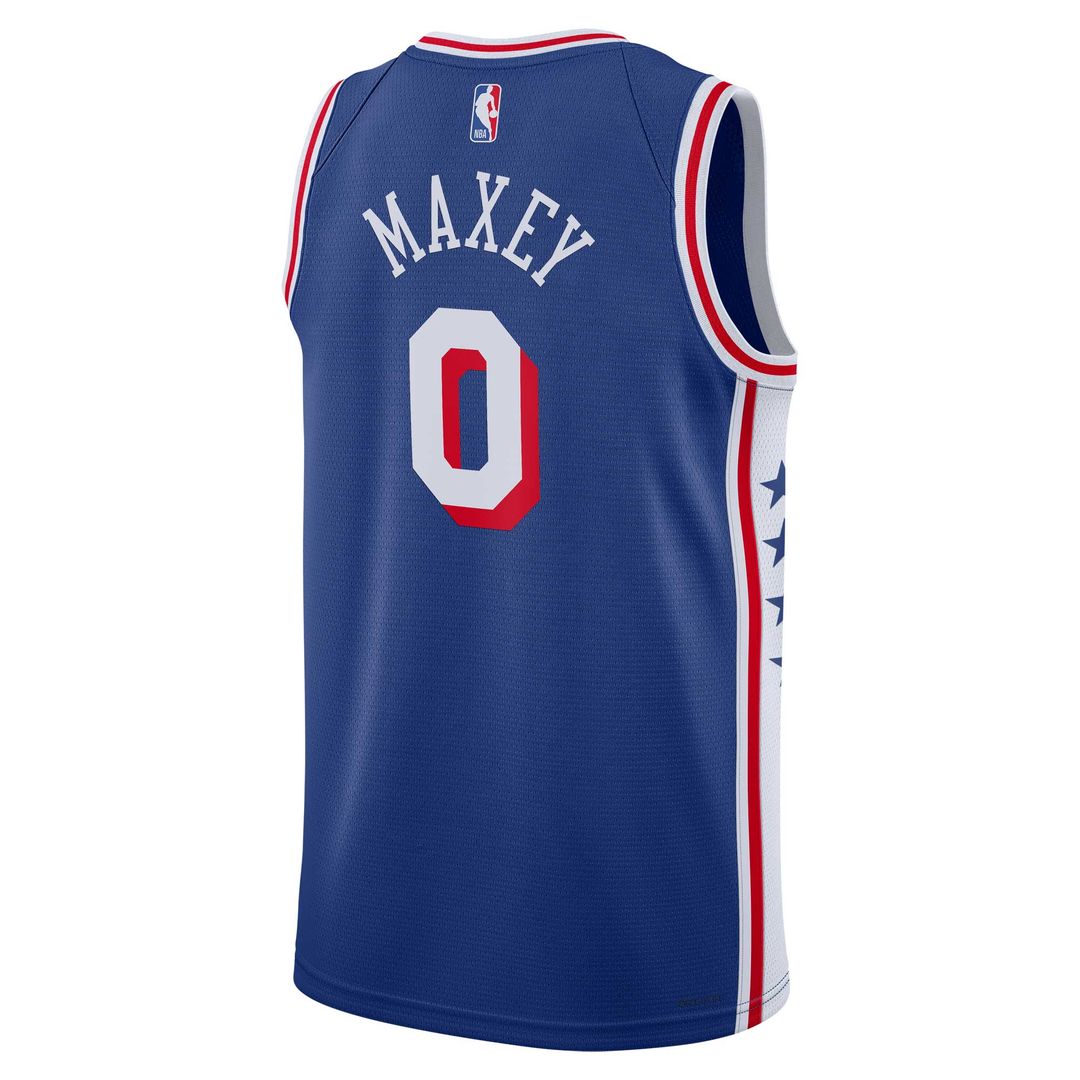 Philadelphia 76ers Tyrese Maxey Nike Unisex Swingman Jersey product image 3