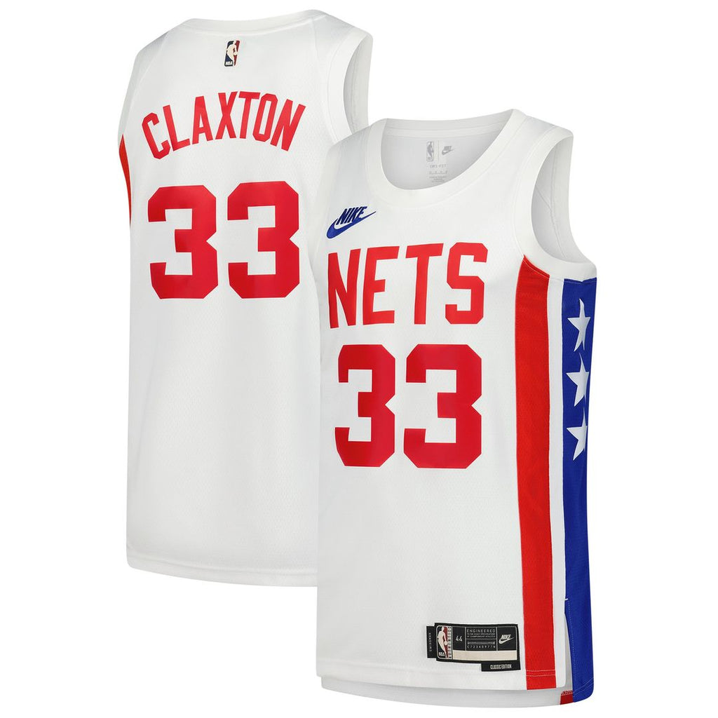 Brooklyn Nets Nic Claxton Nike Swingman Jersey - Classic product image 1