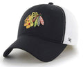 Chicago Blackhawks Draft Day Closer Black 47 Brand Stretch Fit Hat product image 1, provided for visual reference and