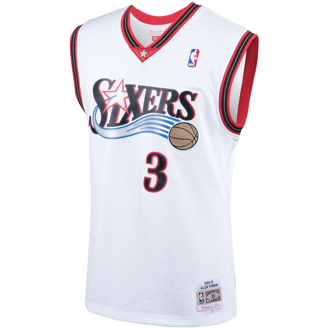 Philadelphia 76ers Allen Iverson Mitchell & Ness Hardwood product image 2