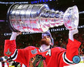 Duncan Keith with the Stanley Cup Game 6 of the 2015 Stanley Cup Finals (Size: 8" x 10") product image 1, provided for