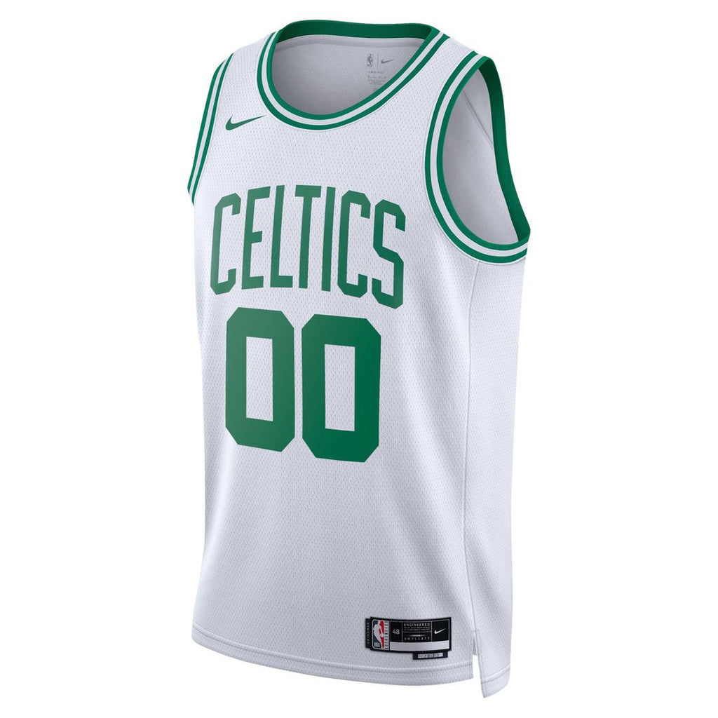 Boston Celtics Nike Unisex Swingman Custom Jersey White product image 2