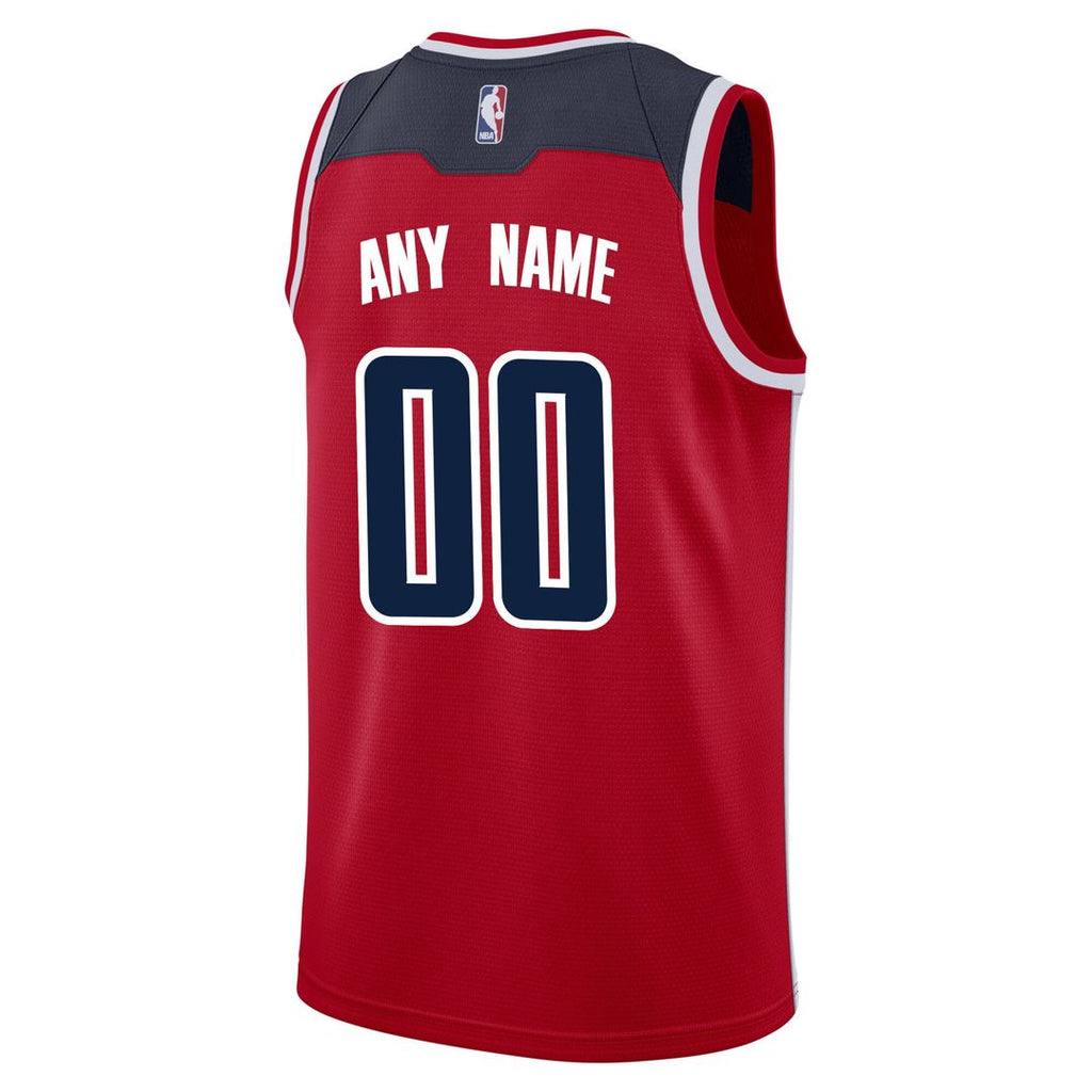 Washington Wizards Nike Swingman Custom Jersey Red - Icon product image 3
