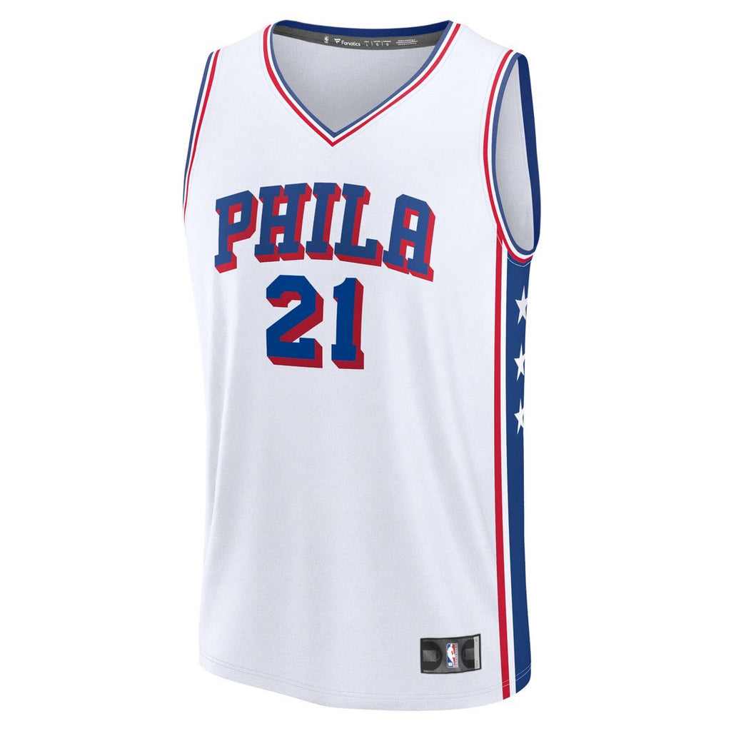 Philadelphia 76ers Joel Embiid Fanatics Fast Break Replica product image 5
