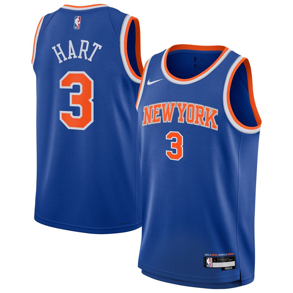 New York Knicks Josh Hart Nike Youth Swingman Jersey - Icon product image 1