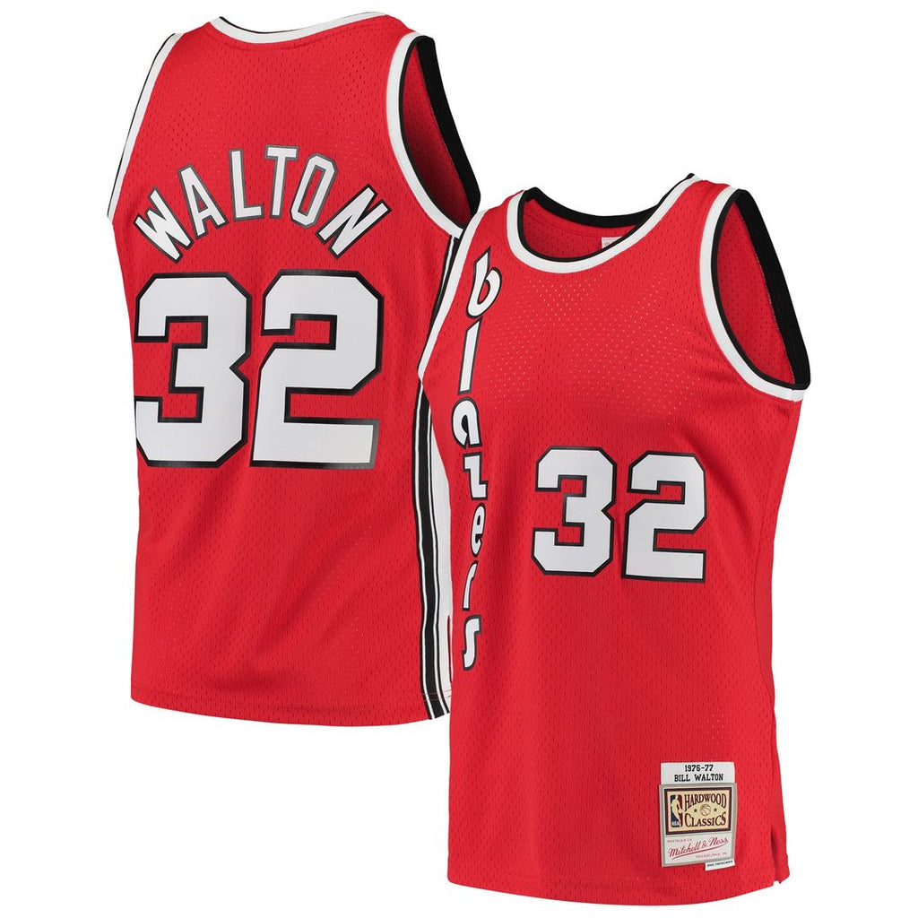 Portland Trail Blazers Bill Walton Mitchell & Ness 1976/77 product image 1