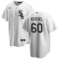 NIKE Men Dallas Keuchel Chicago White Sox White Home Premium Stitch Replica Jersey product image 1, provided for visual