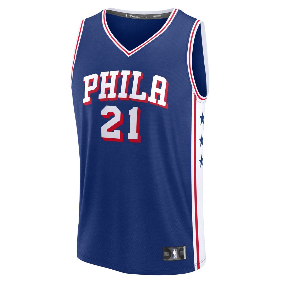 Philadelphia 76ers Joel Embiid Fanatics Fast Break Replica product image 8