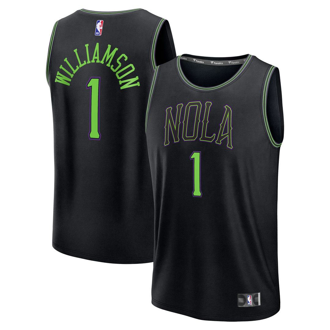 New Orleans Pelicans Zion Williamson Fanatics Youth Fast product image 1