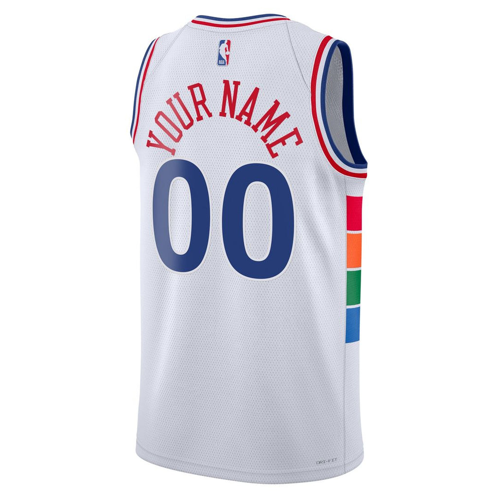 Philadelphia 76ers Nike Unisex 2024/25 Custom Swingman product image 3