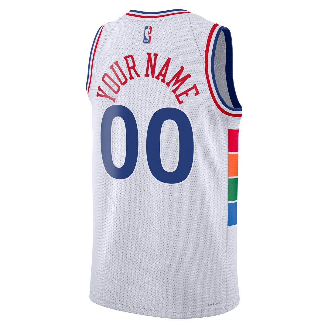 Philadelphia 76ers Nike Unisex 2024/25 Custom Swingman product image 3
