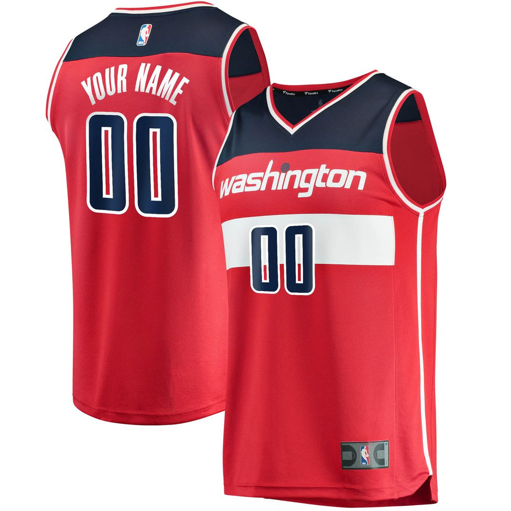 Washington Wizards Fanatics Youth Fast Break Custom Replica product image 1