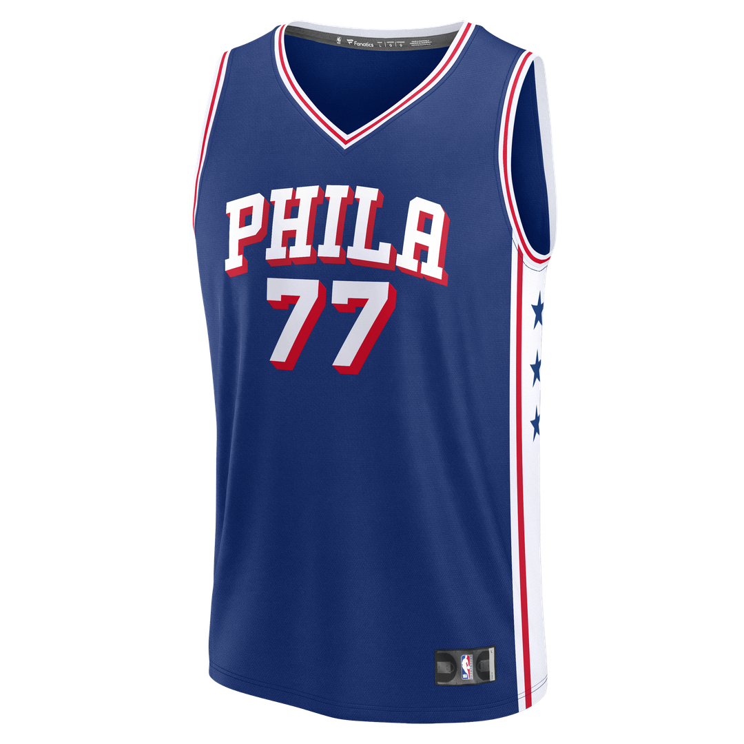 Philadelphia 76ers VJ Edgecombe Fanatics Fast Break Jersey product image 2