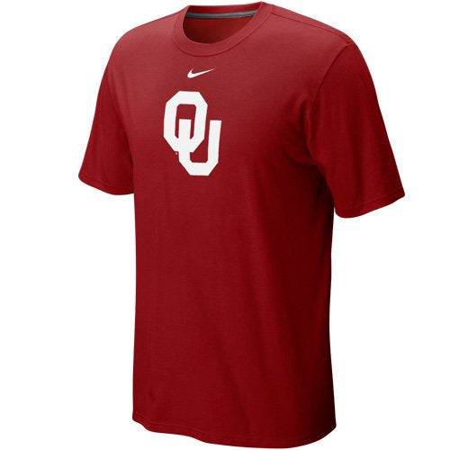 Nike Oklahoma Sooners Classic Logo T-shirt - Crimson product image 1, provided for visual reference and product detail review