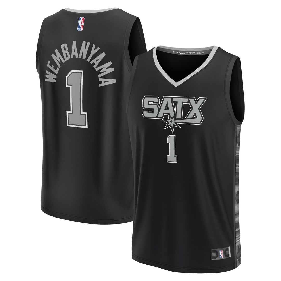 San Antonio Spurs Victor Wembanyama Fanatics Youth Fast product image 1