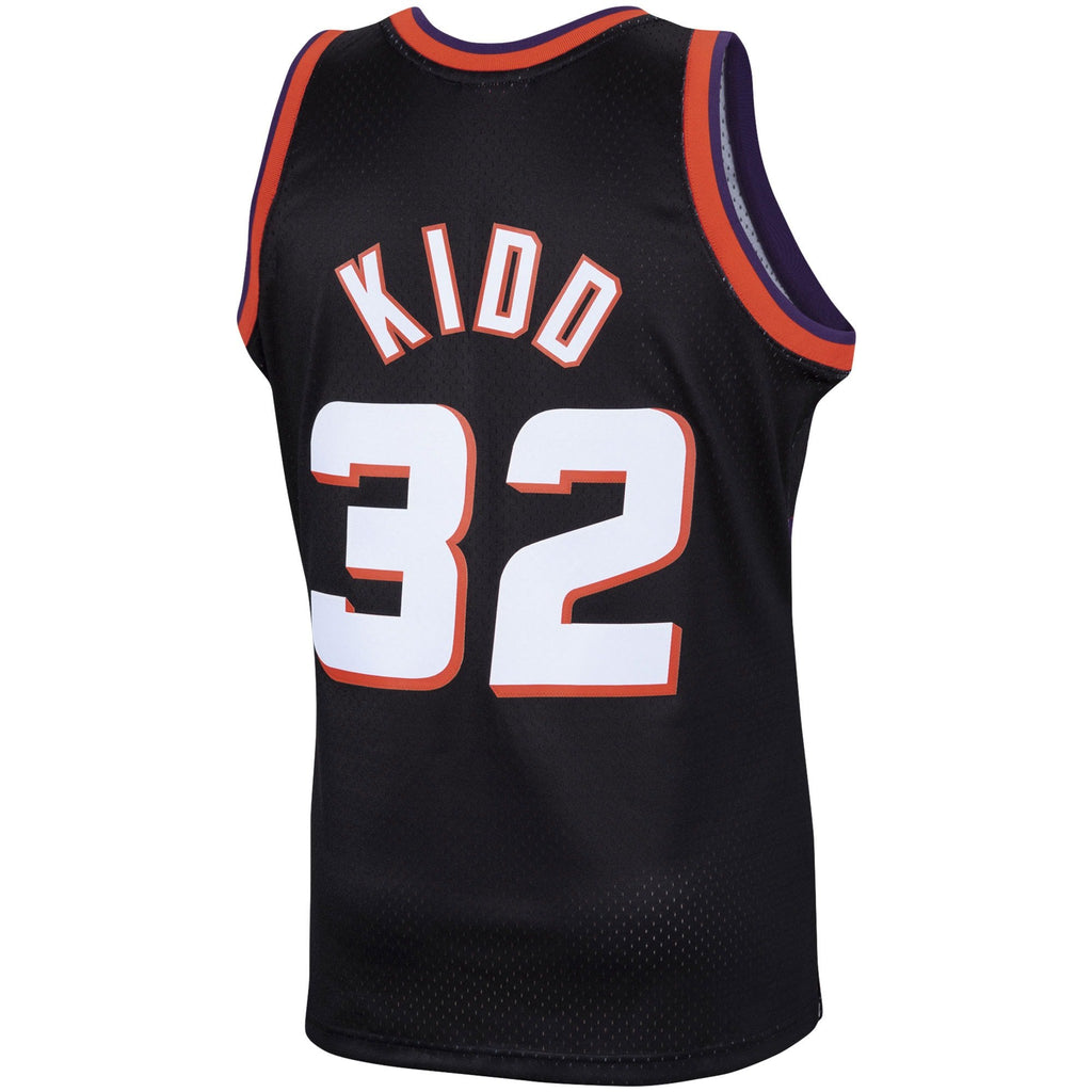 Phoenix Suns Jason Kidd Mitchell & Ness Black 1999-2000 Hardwood Classics Swingman Jersey for Men product image 3, provided