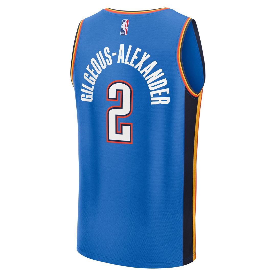 Oklahoma City Thunder Shai Gilgeous - Alexander Fanatics product image 3