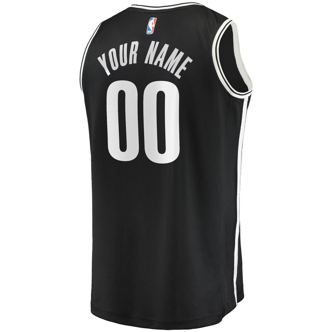 Brooklyn Nets Fanatics Fast Break Custom Replica Jersey product image 3