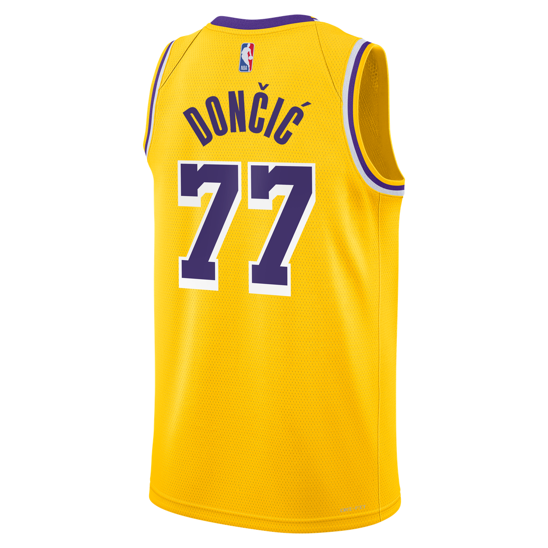 Los Angeles Lakers Luka Dončić Nike Unisex Swingman Jersey product image 3