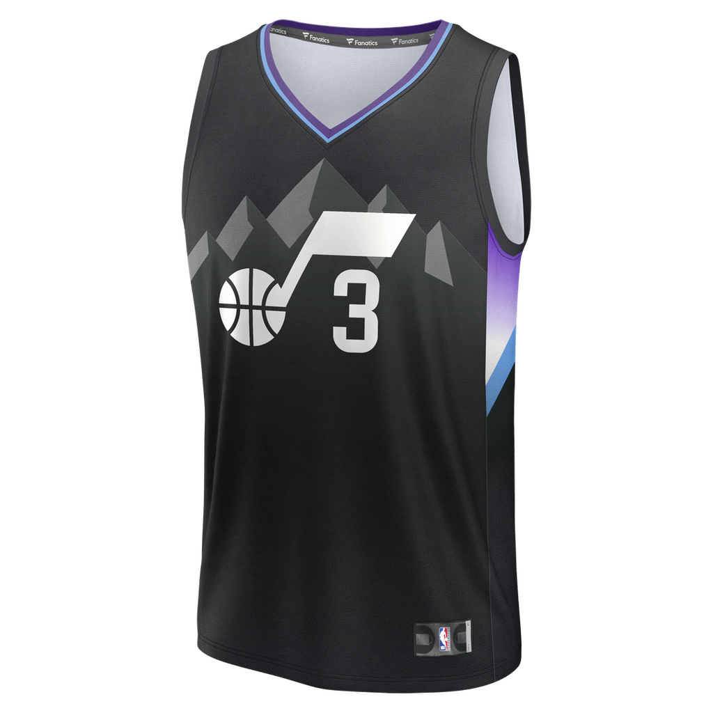 Utah Jazz Keyonte George Fanatics Fast Break Replica Jersey product image 2