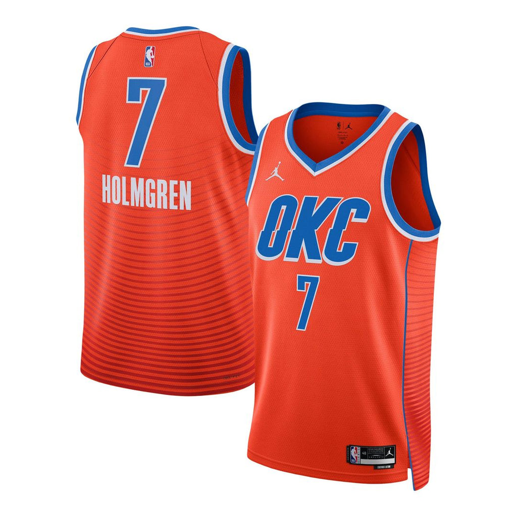 Oklahoma City Thunder Chet Holmgren Jordan Brand Unisex product image 1