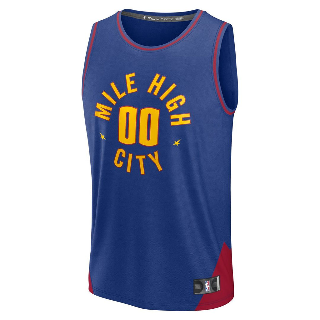Denver Nuggets Fanatics Youth Fast Break Custom Replica product image 2