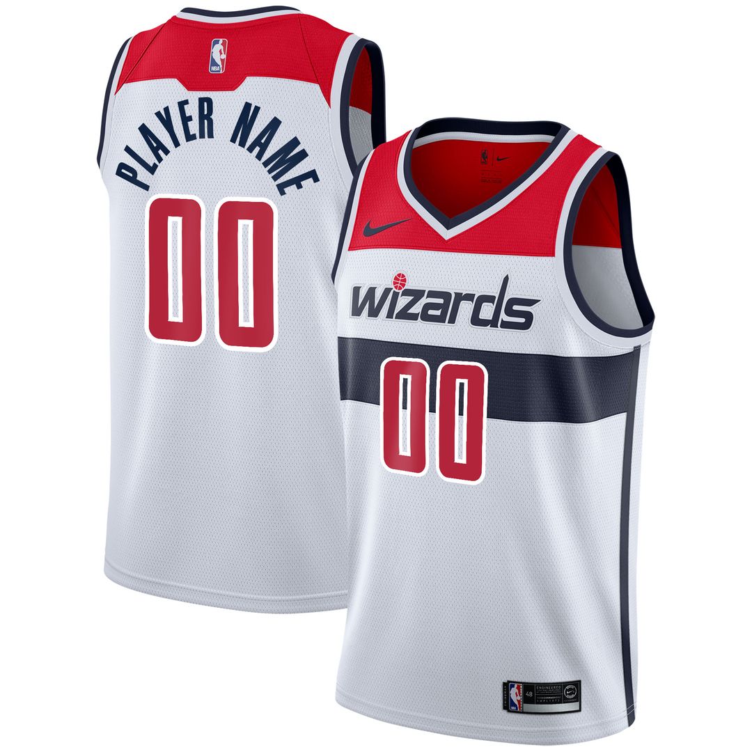 Washington Wizards Nike 2020/21 Swingman Custom Jersey product image 7