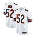 Nike Khalil Mack White Chicago Bears Game Jersey for Men product image 1, provided for visual reference and product detail