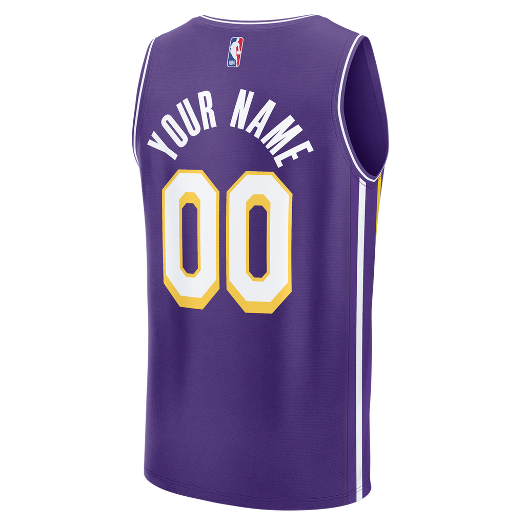 Los Angeles Lakers Fanatics Fast Break Custom Replica product image 12