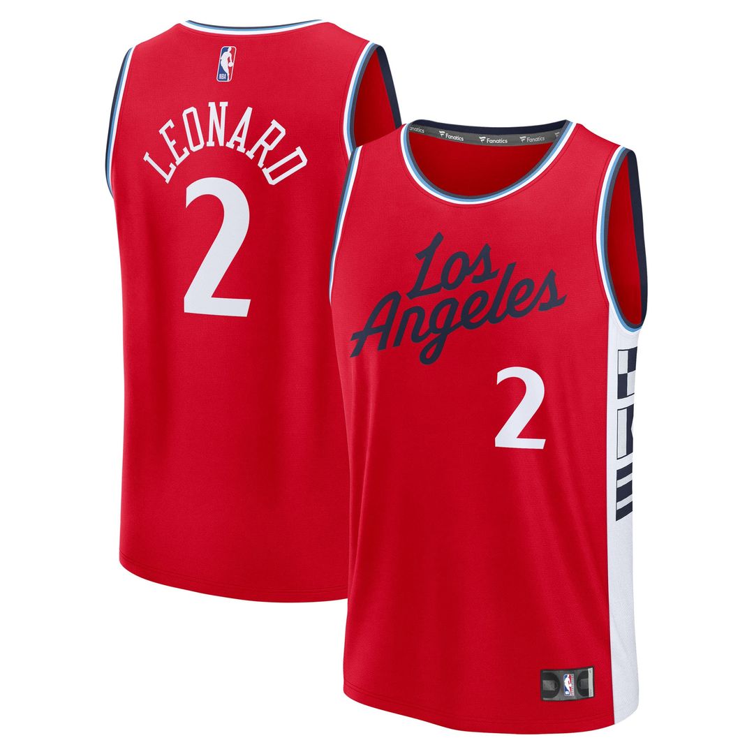 LA Clippers Kawhi Leonard Fanatics Fast Break Replica product image 1