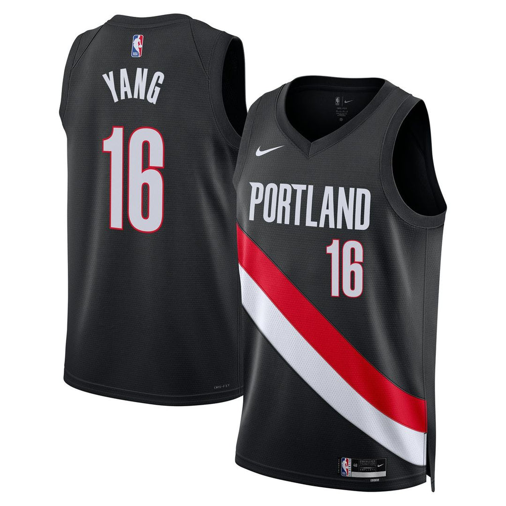 Portland Trail Blazers Yang Hansen Nike Unisex Swingman product image 1