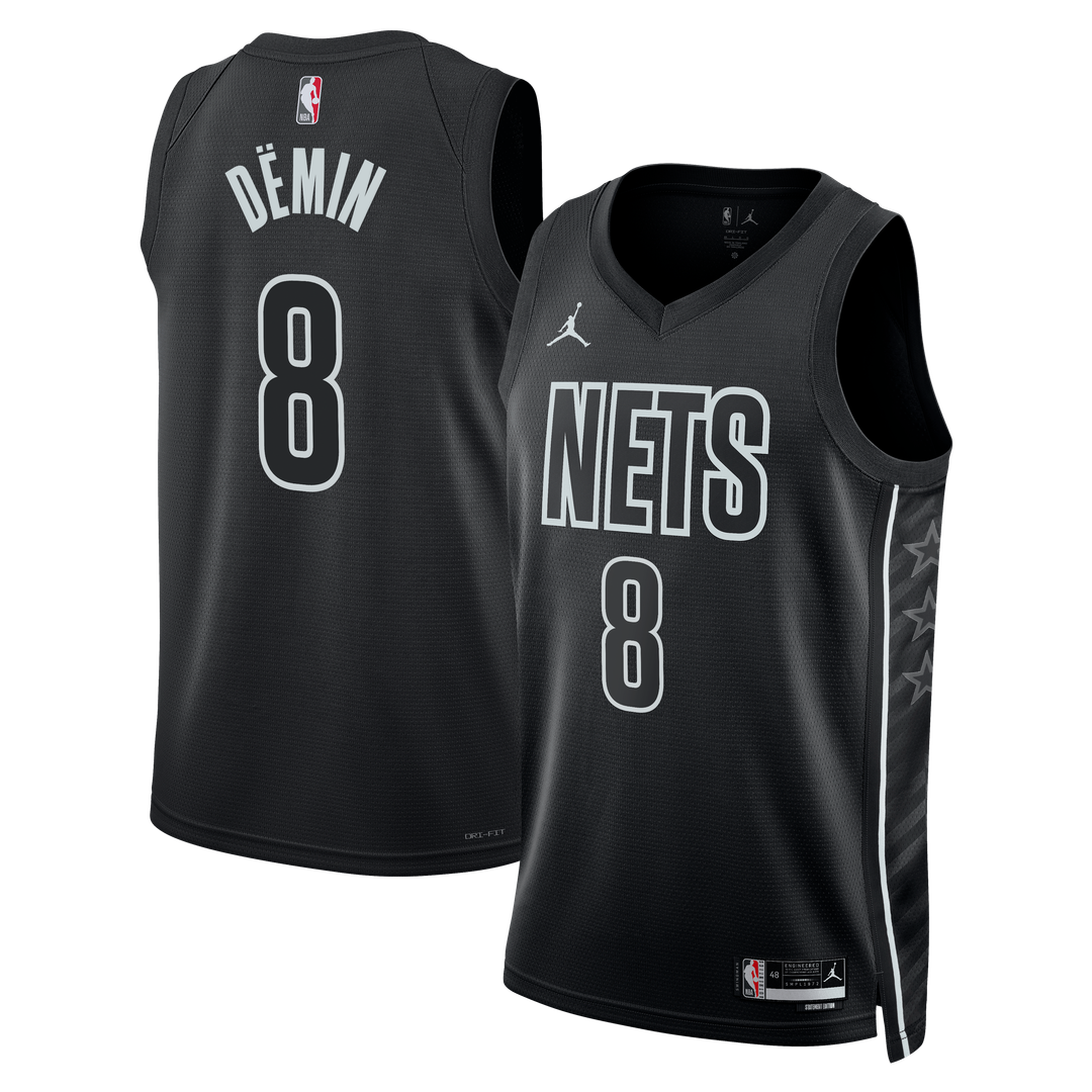 Brooklyn Nets Egor Dëmin Jordan Brand Unisex Swingman product image 1