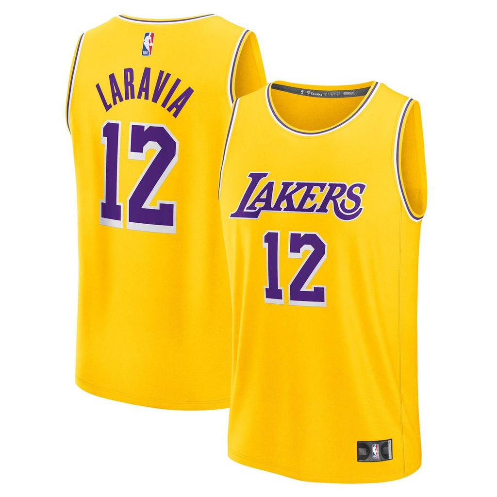 Los Angeles Lakers Jake LaRavia Fanatics Fast Break Replica product image 1