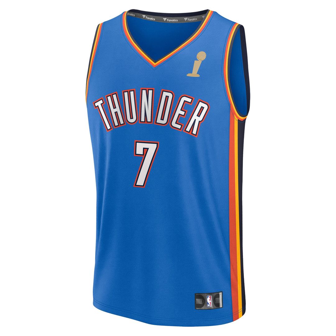 Oklahoma City Thunder Chet Holmgren Fanatics Youth 2025 NBA product image 2