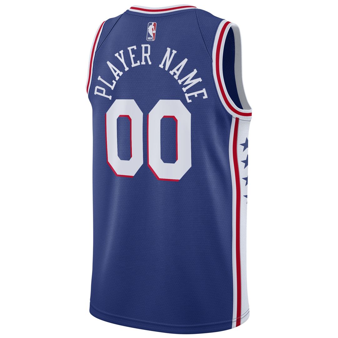 Philadelphia 76ers Nike 2020/21 Swingman Custom Jersey product image 6