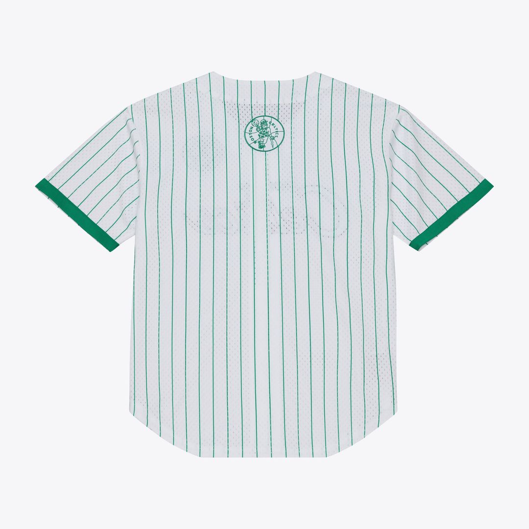 Boston Celtics Mitchell & Ness Head Coach Pinstripe Mesh product image 2