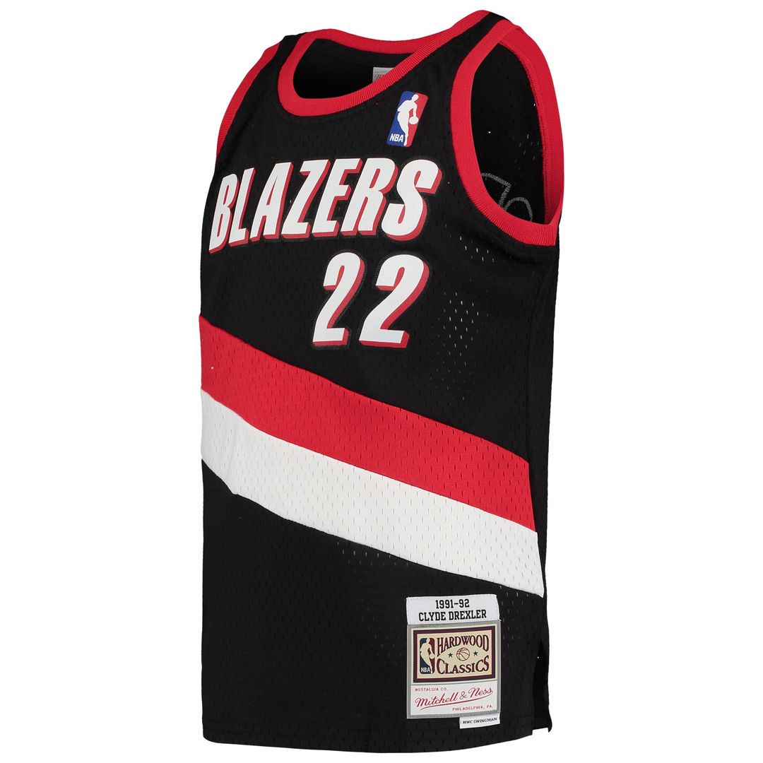 Portland Trail Blazers Clyde Drexler Mitchell & Ness Youth product image 2