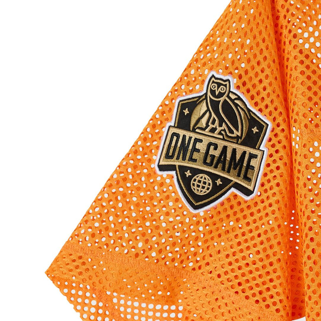 New York Knicks OVO x NBA Mesh Football Fashion Jersey product image 3