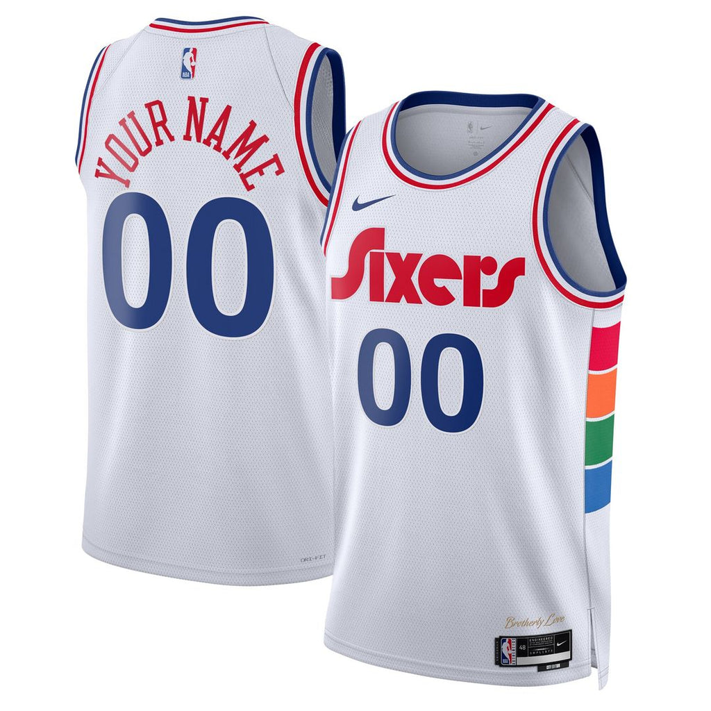 Philadelphia 76ers Nike Unisex 2024/25 Custom Swingman product image 1
