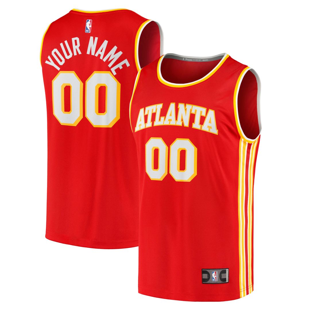 Atlanta Hawks Fanatics Fast Break Replica Custom Jersey product image 1