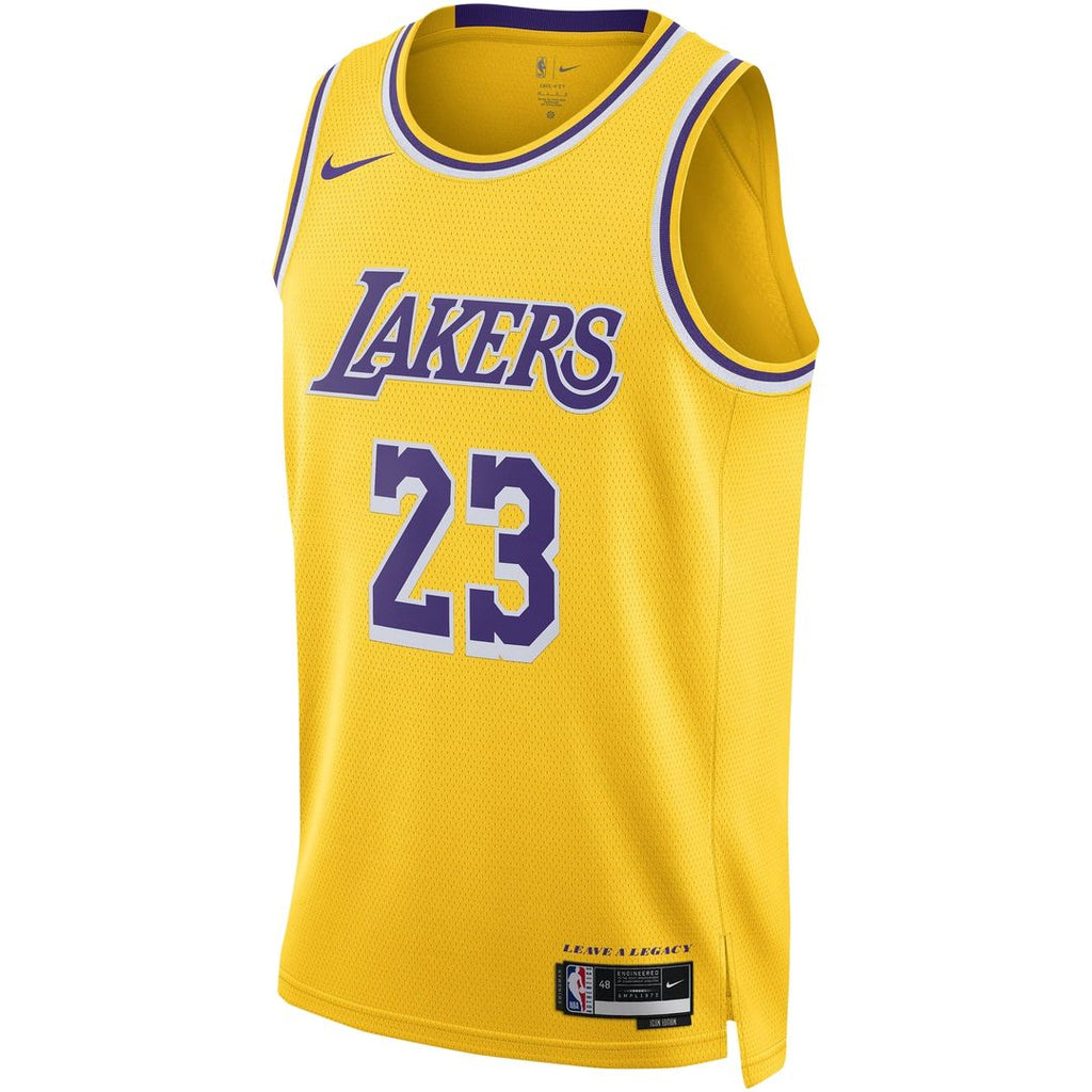 Los Angeles Lakers LeBron James Nike Unisex Swingman Jersey product image 2