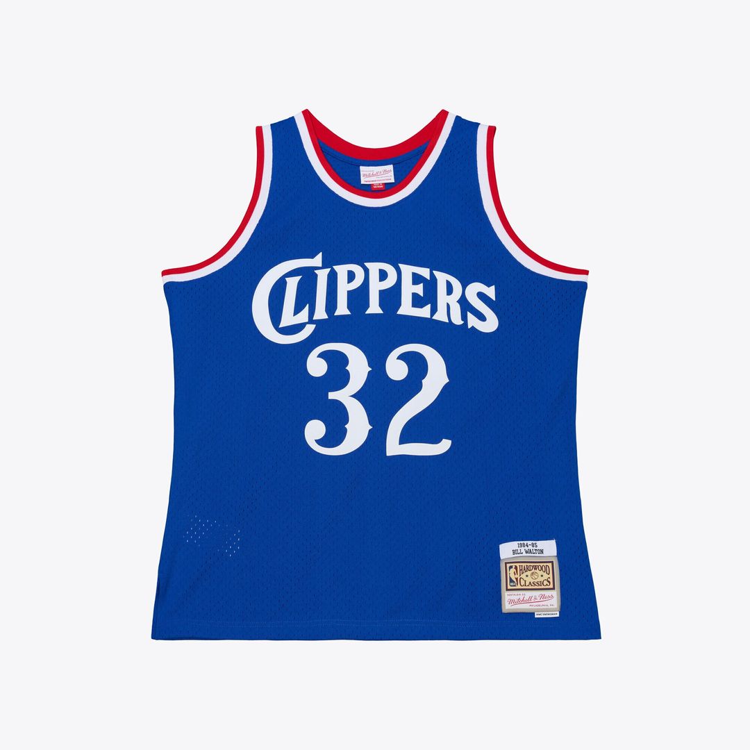 LA Clippers Bill Walton Mitchell & Ness 1984 - 85 Swingman product image 1