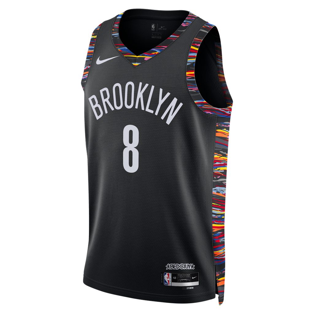 Brooklyn Nets Egor Dëmin Nike Unisex 2025/26 Swingman product image 2